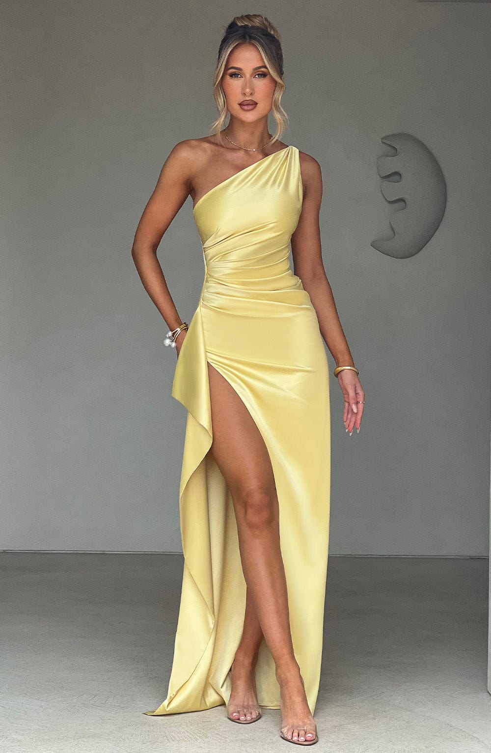 Silk maxi dress "Garden Party" – Elegant & refined