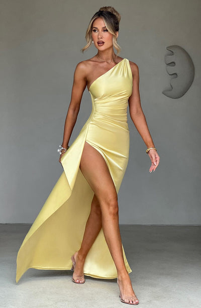 Silk maxi dress "Garden Party" – Elegant & refined