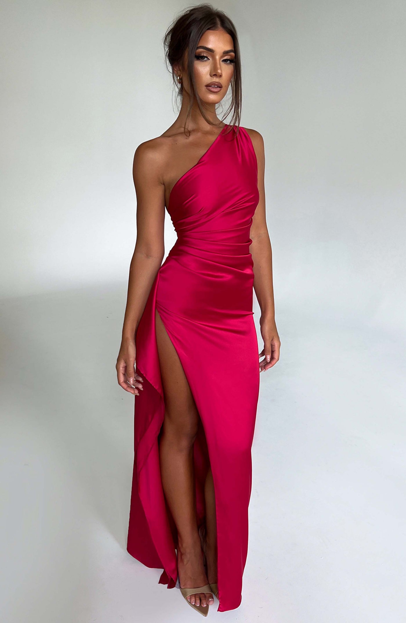 Silk maxi dress "Garden Party" – Elegant & refined