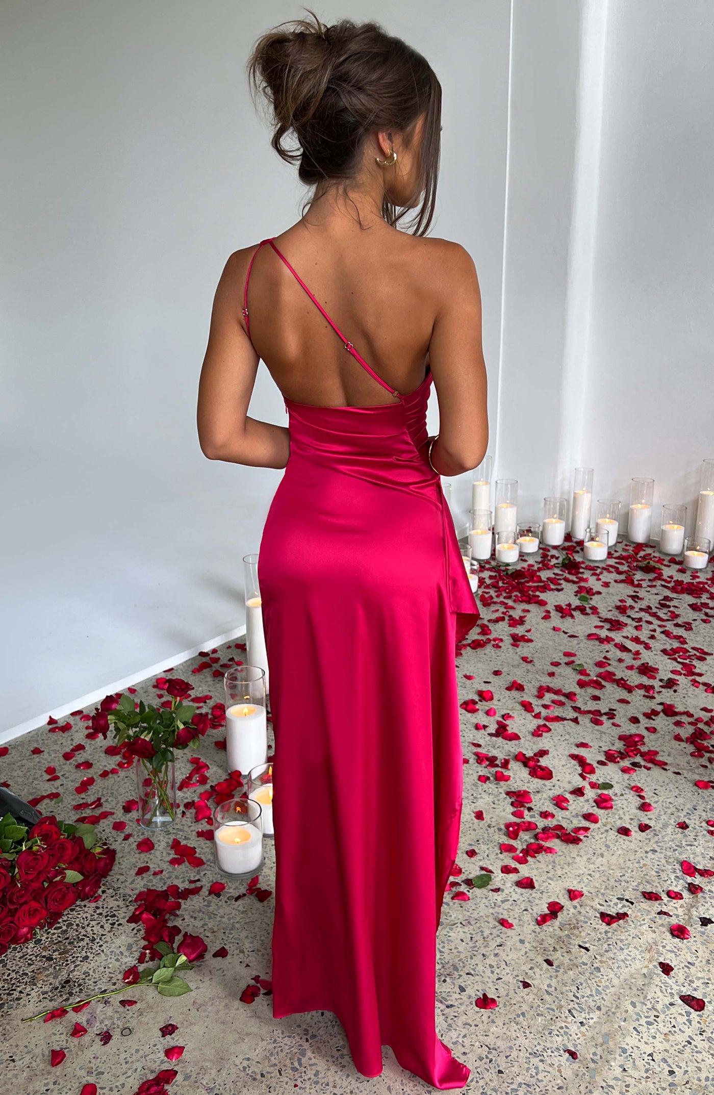 Silk maxi dress "Garden Party" – Elegant & refined