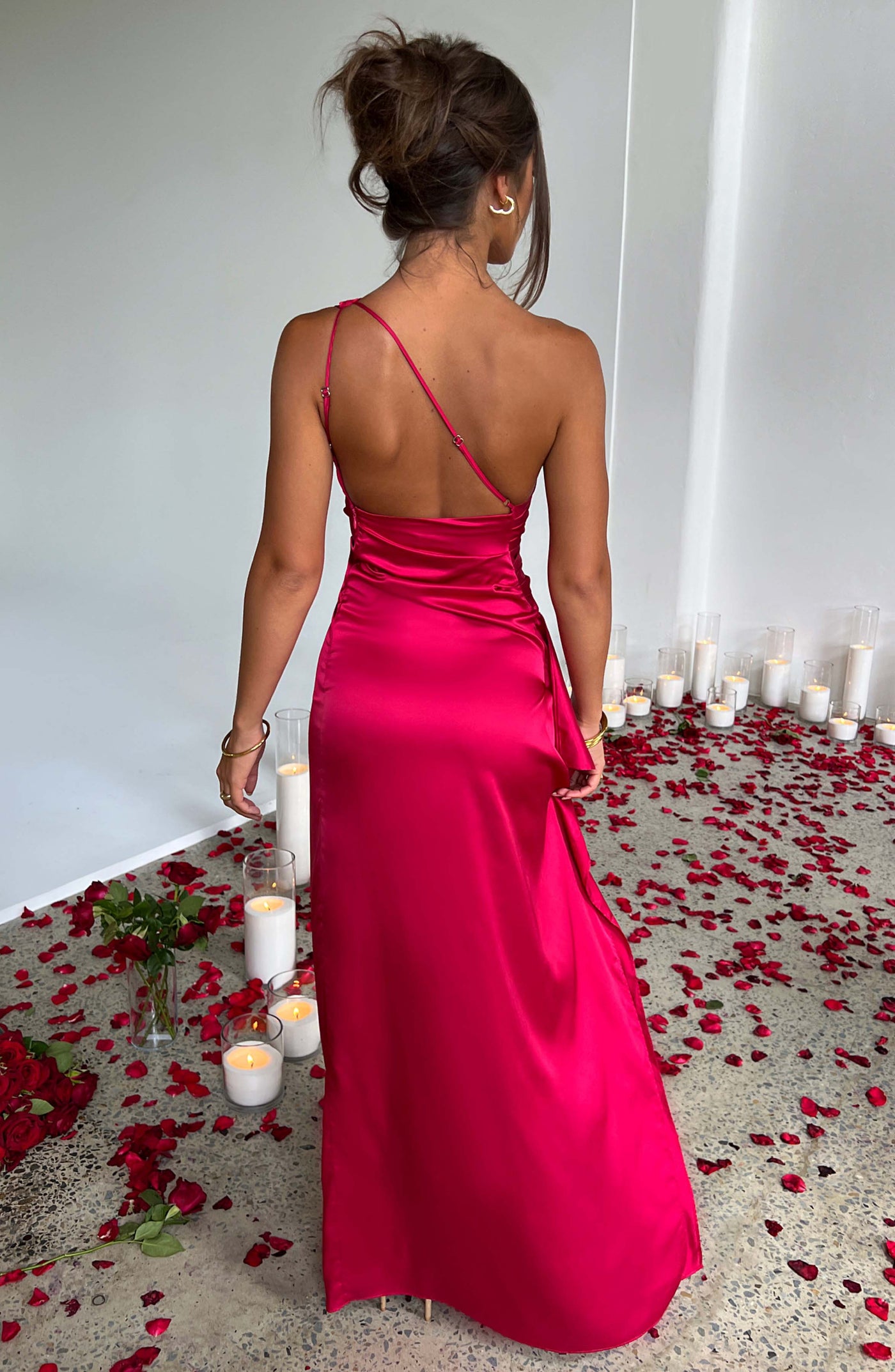 Silk maxi dress "Garden Party" – Elegant & refined