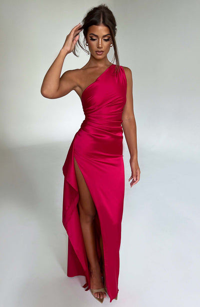 Silk maxi dress "Garden Party" – Elegant & refined