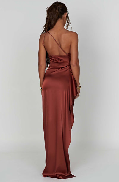 Silk maxi dress "Garden Party" – Elegant & refined