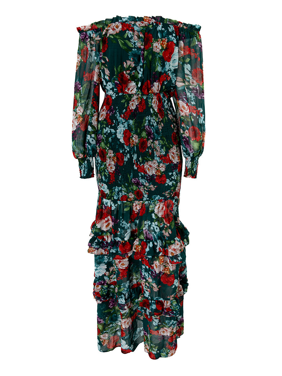 Chiffon dress "Garden Party" – Fresh & feminine