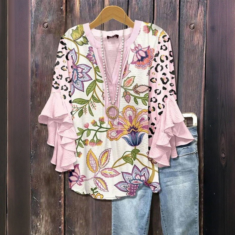 Silk blouse "Sunday Picnic" – Soft & sophisticated