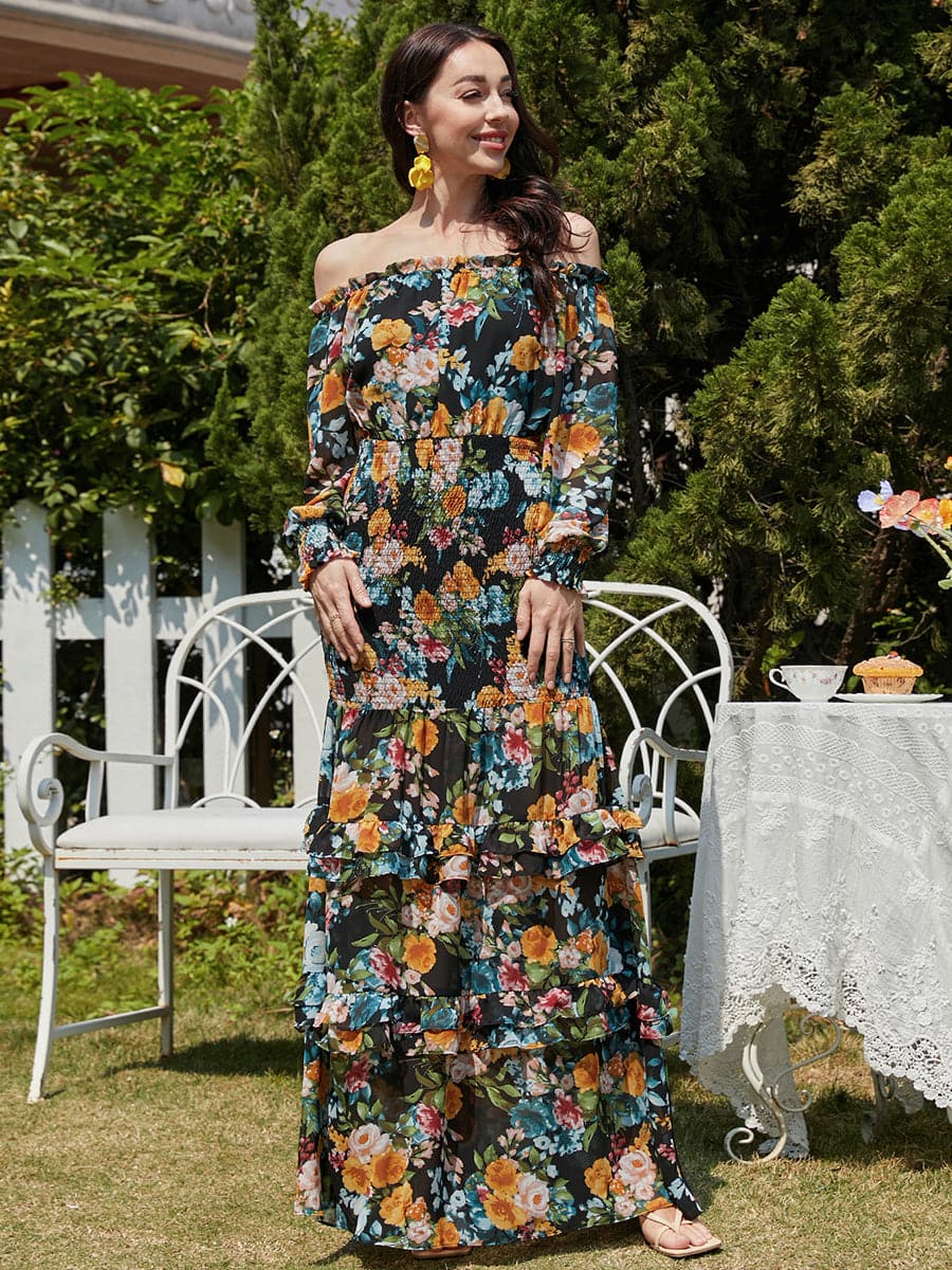 Chiffon dress "Garden Party" – Fresh & feminine