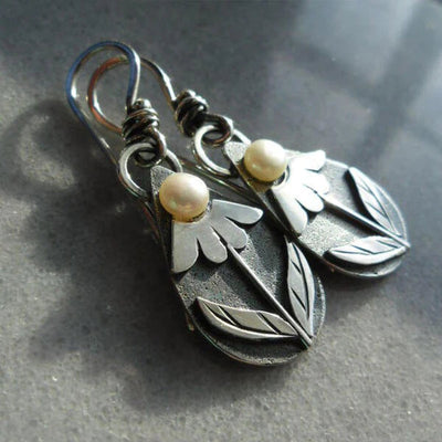 Tear Flower Earrings "Garden Party" – Fresh & feminine