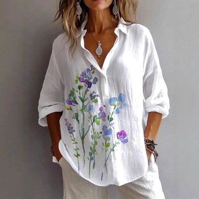 Silk blouse "Sunday Picnic" – Soft & sophisticated