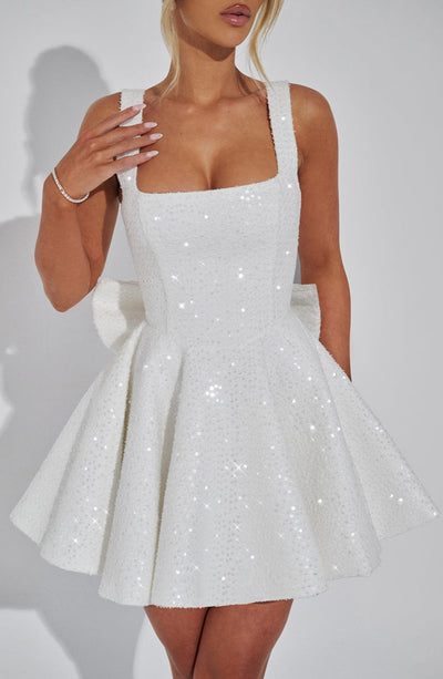 Silk dress "Garden Party" – Elegant & refined
