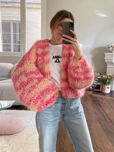 Cozy cardigan "Lazy Sunday" – Soft & sophisticated