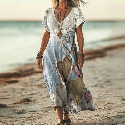 Silk dress "Sunday Picnic" – Fresh & feminine
