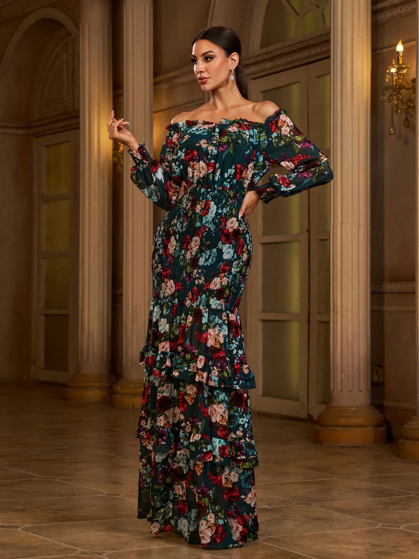 Chiffon dress "Garden Party" – Fresh & feminine