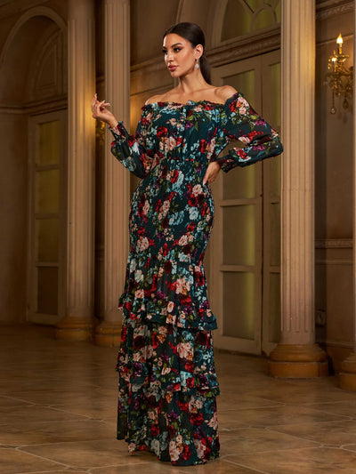 Chiffon dress "Garden Party" – Fresh & feminine