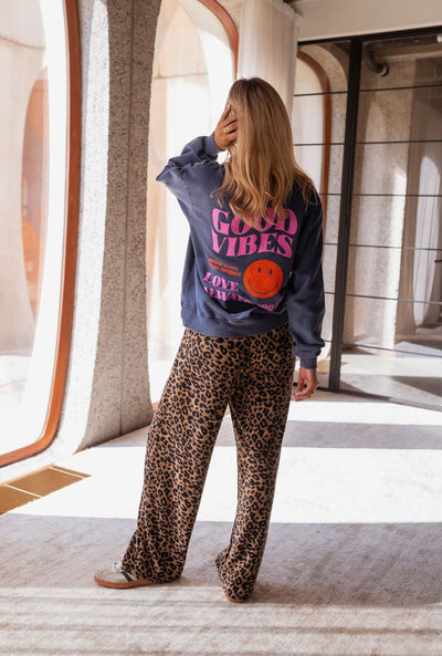 Cotton sweatpants "Lazy Sunday" – Soft & chic