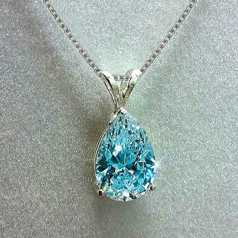 Seaside Whisper Blue Necklace