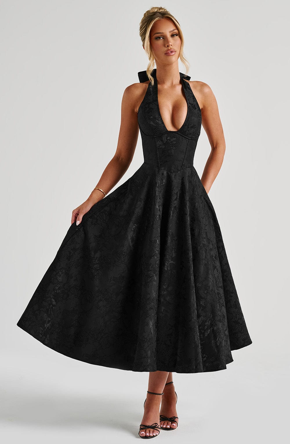 Silk dress "Romantic Dinner" – Elegant & refined