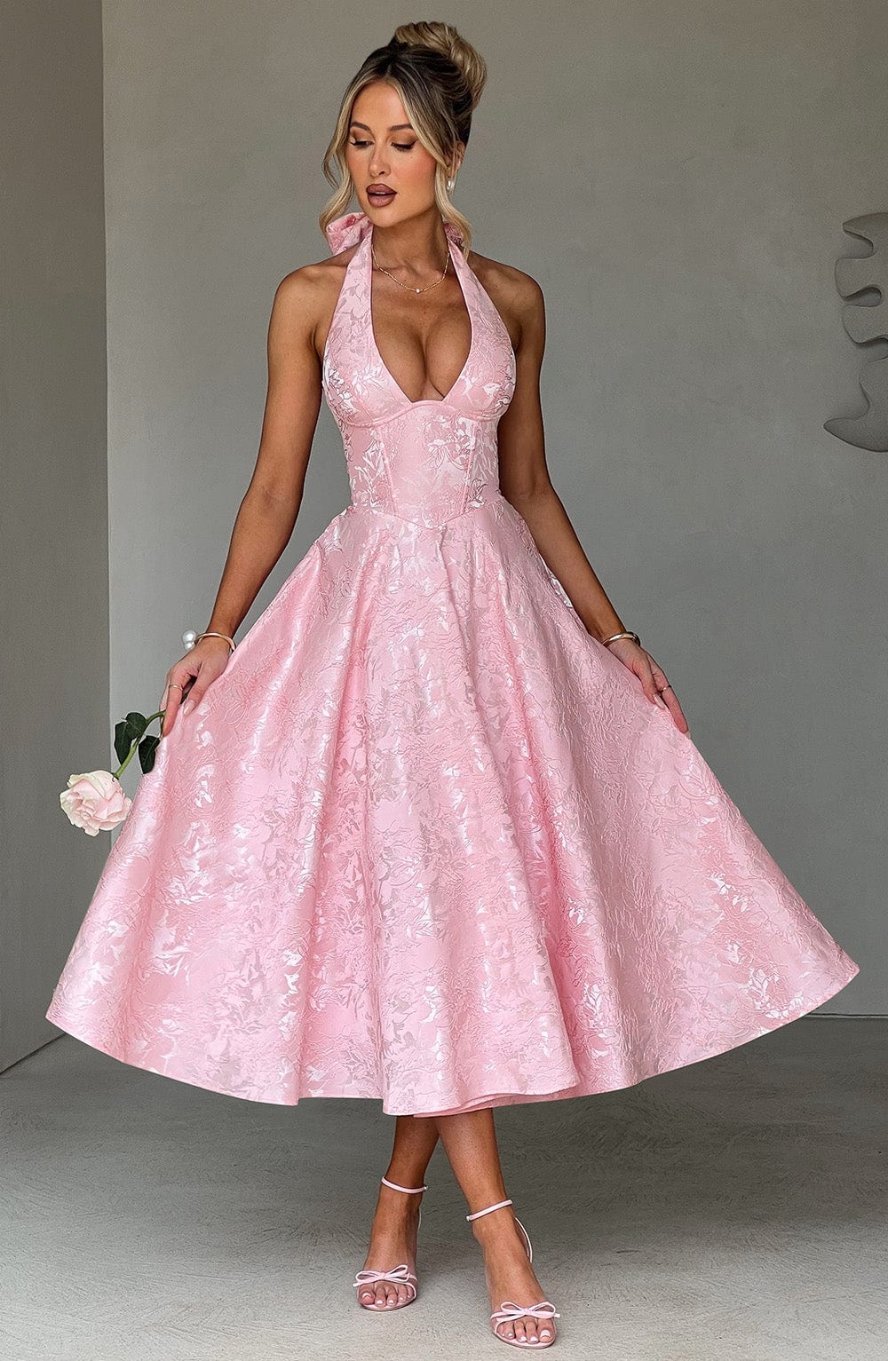 Silk dress "Romantic Dinner" – Elegant & refined