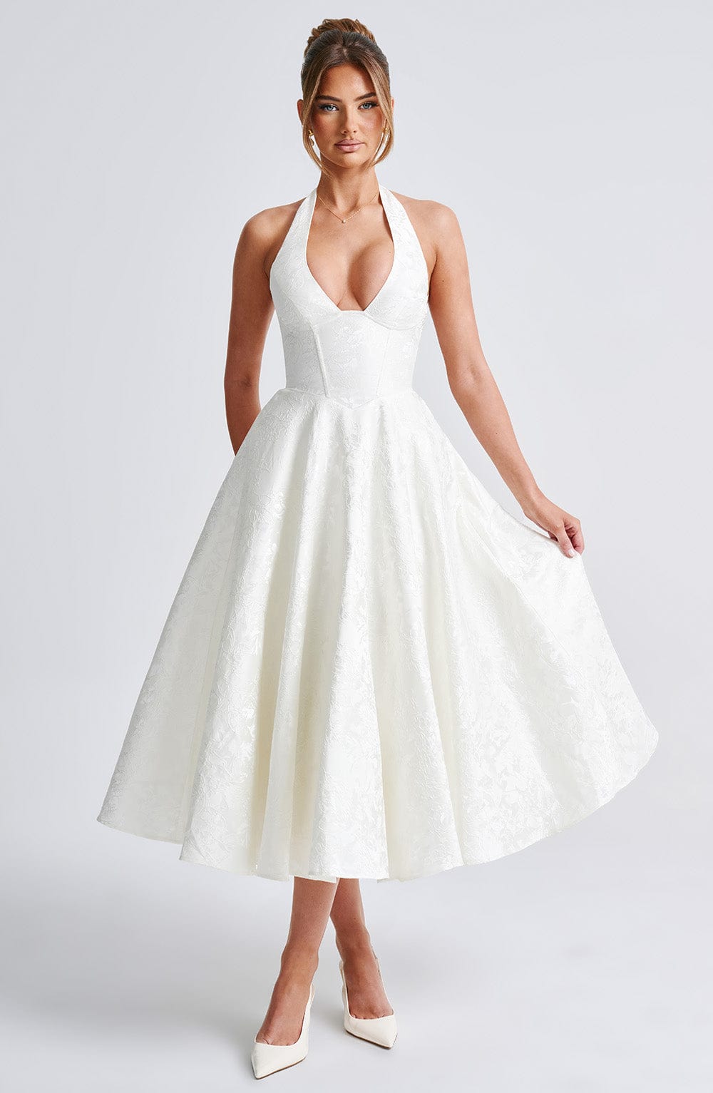 Silk dress "Romantic Dinner" – Elegant & refined