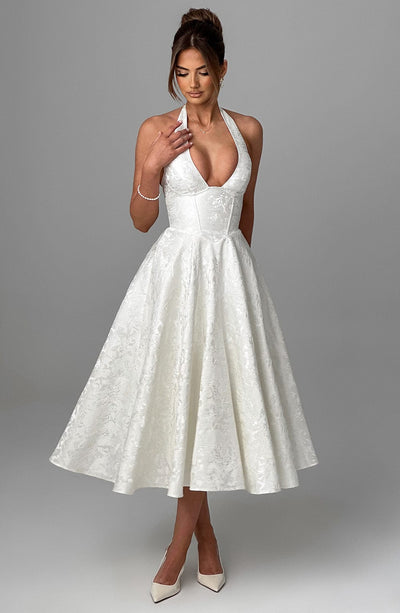 Silk dress "Romantic Dinner" – Elegant & refined