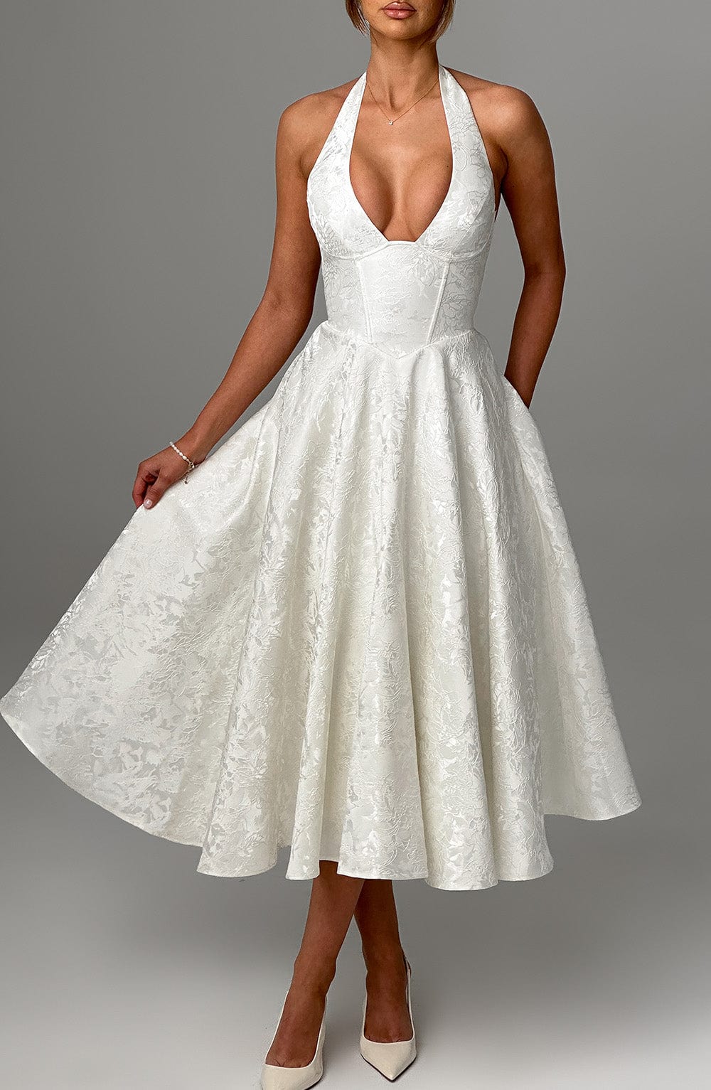 Silk dress "Romantic Dinner" – Elegant & refined