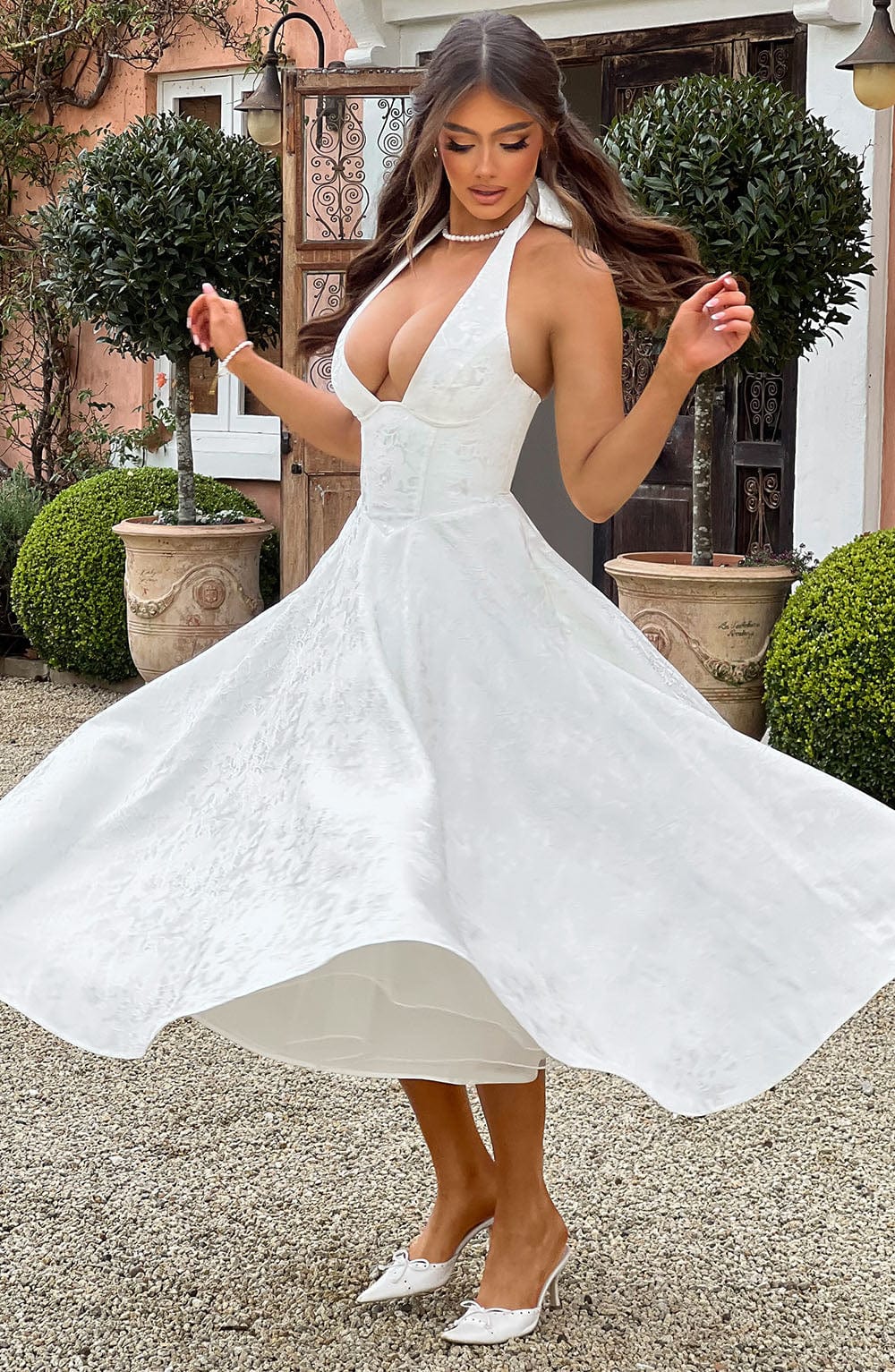 Silk dress "Romantic Dinner" – Elegant & refined