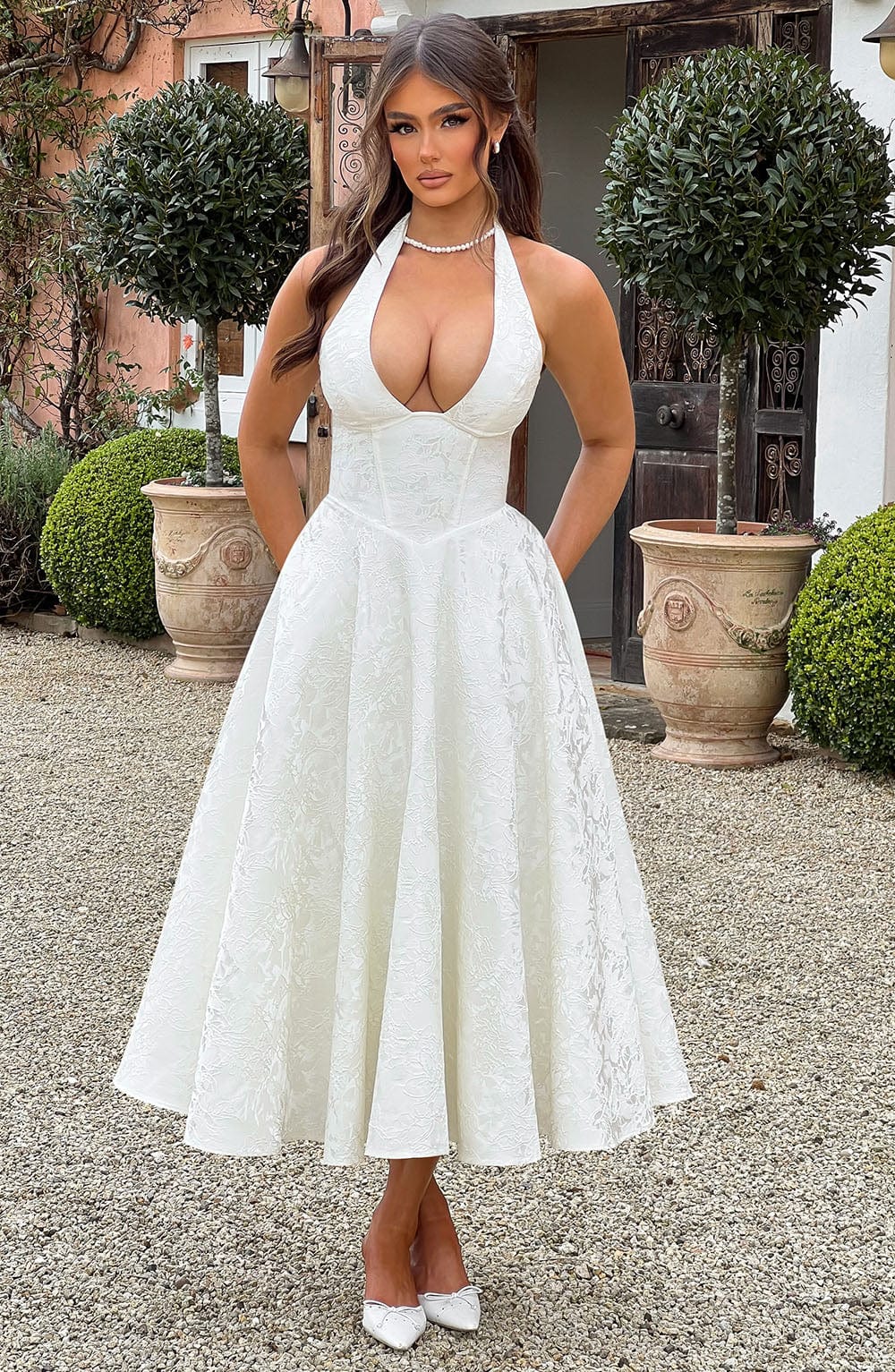 Silk dress "Romantic Dinner" – Elegant & refined