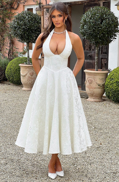 Silk dress "Romantic Dinner" – Elegant & refined