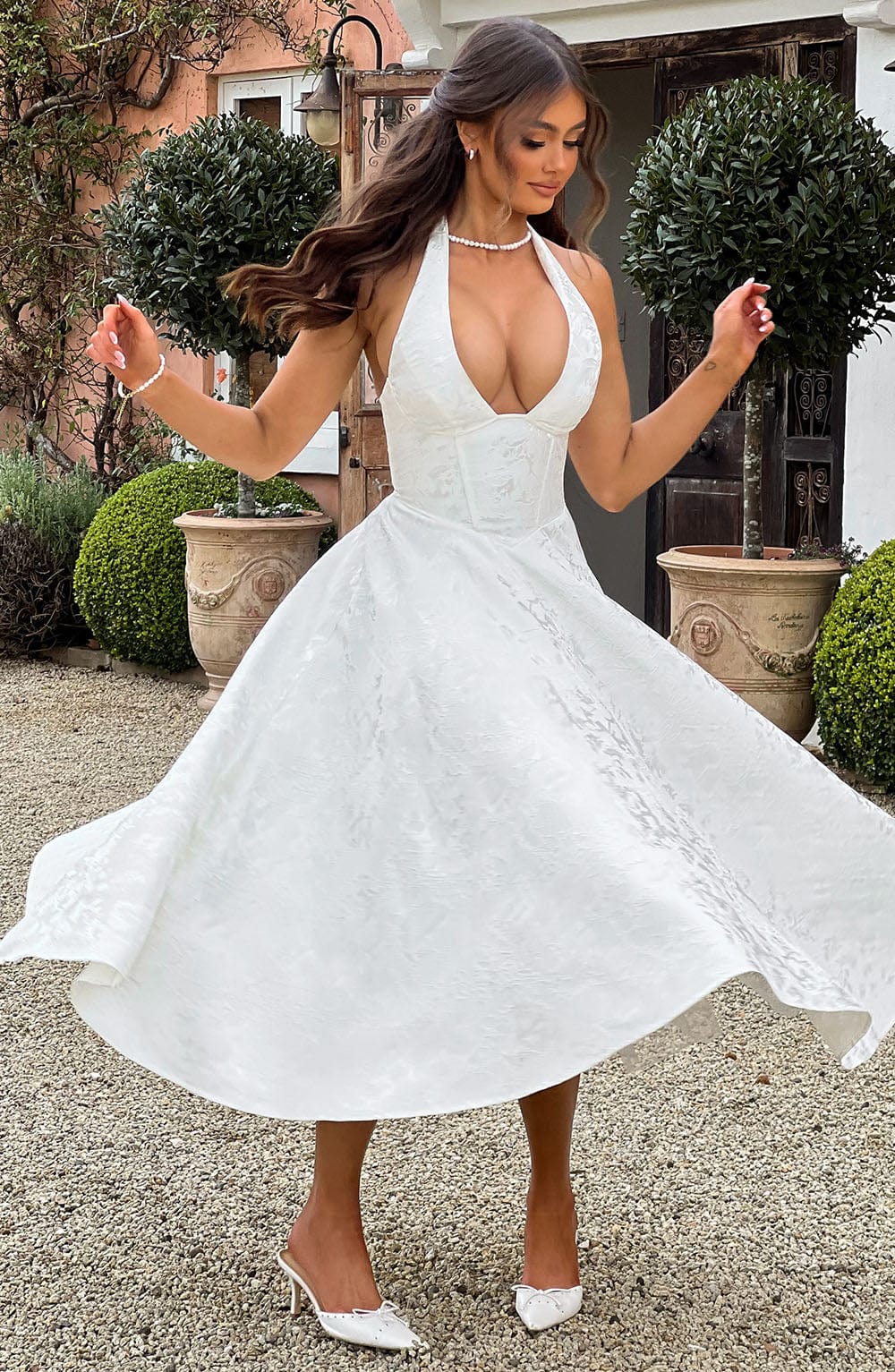 Silk dress "Romantic Dinner" – Elegant & refined