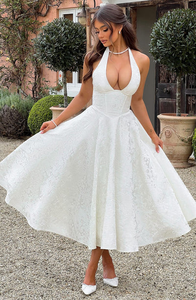 Silk dress "Romantic Dinner" – Elegant & refined
