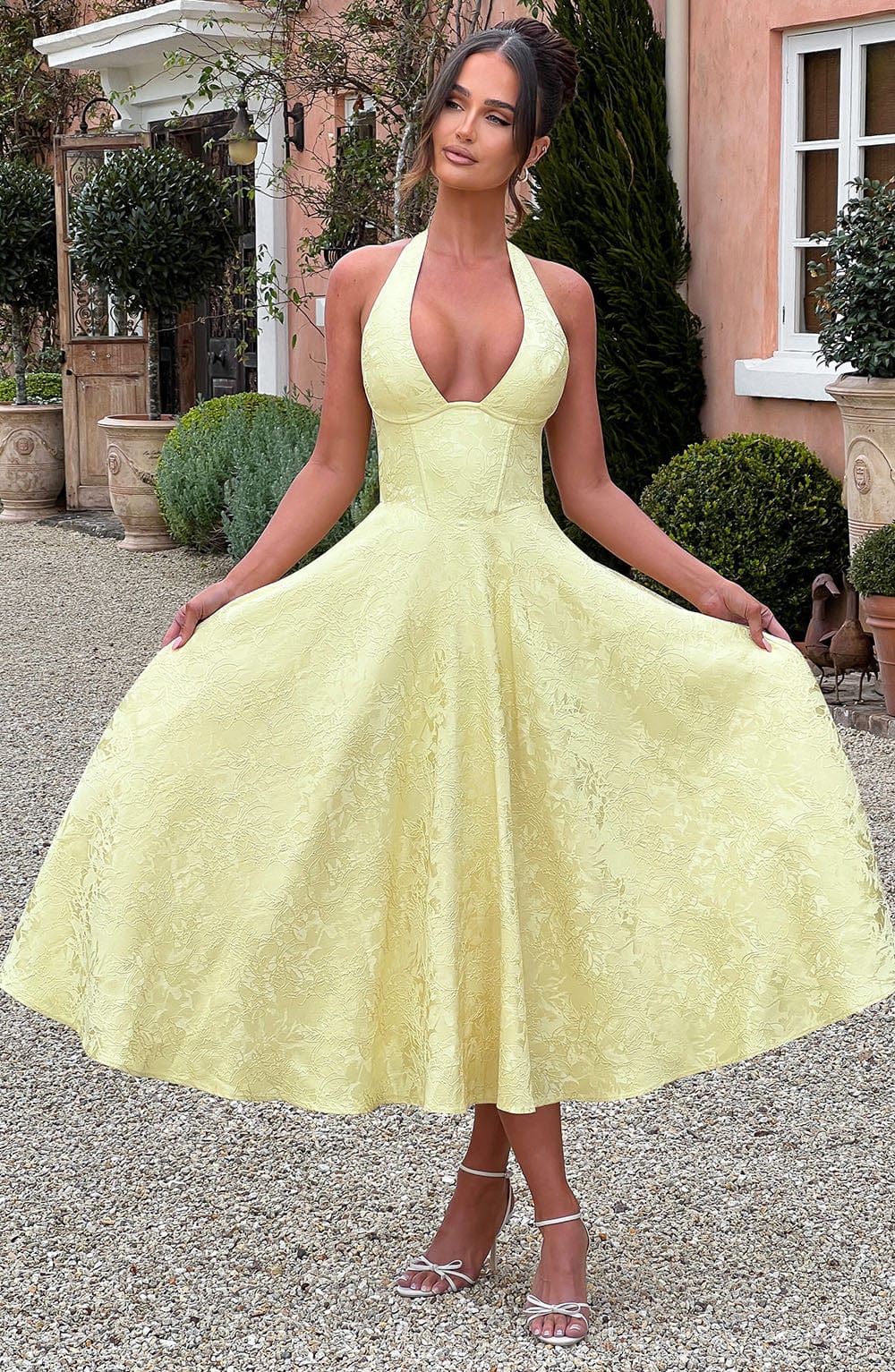 Silk dress "Romantic Dinner" – Elegant & refined
