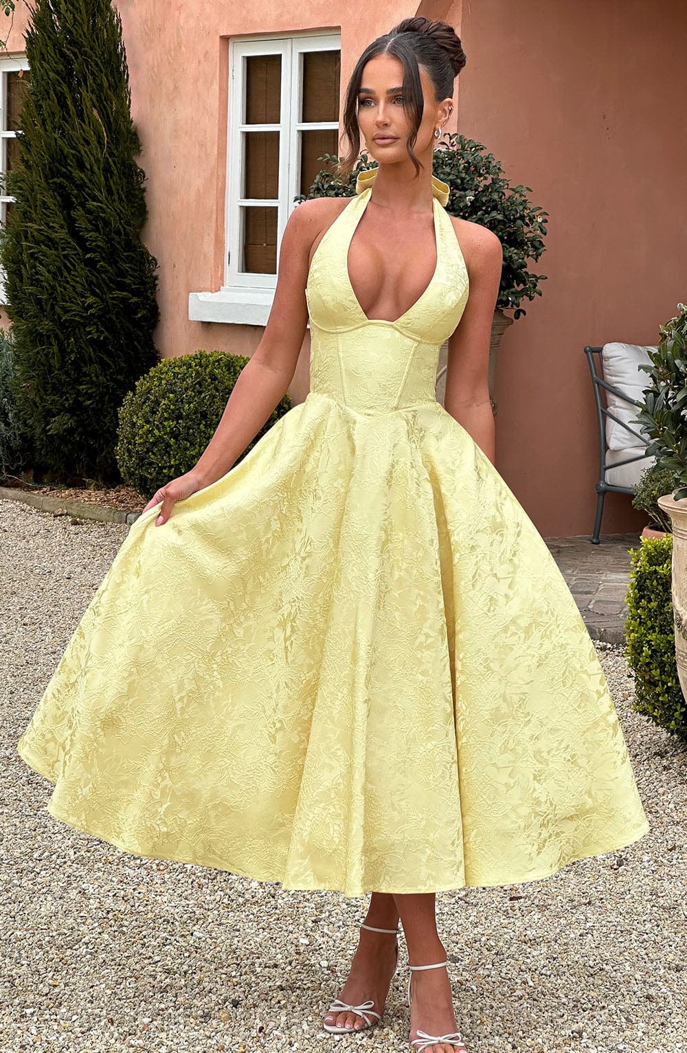 Silk dress "Romantic Dinner" – Elegant & refined