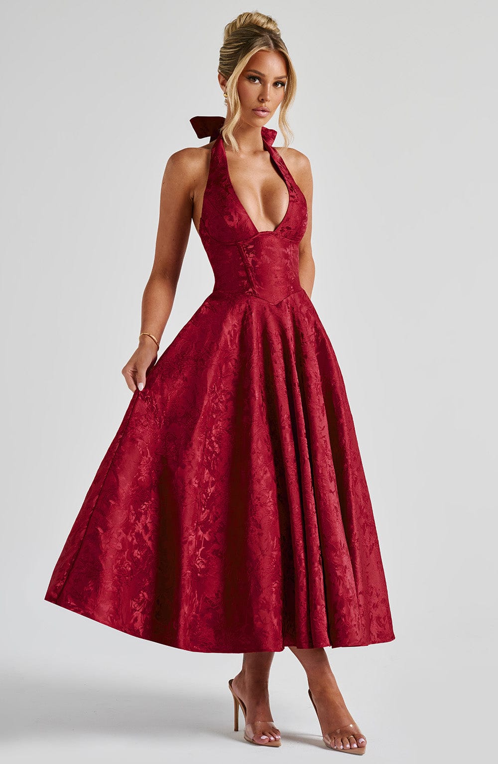 Silk dress "Romantic Dinner" – Elegant & refined