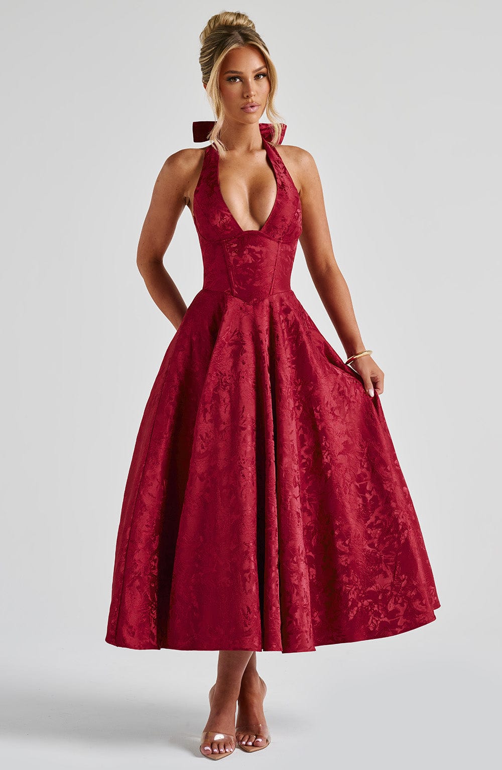 Silk dress "Romantic Dinner" – Elegant & refined
