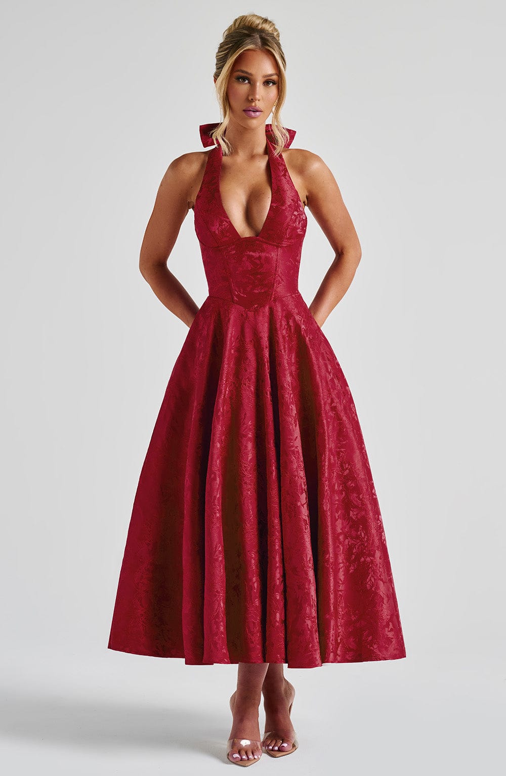Silk dress "Romantic Dinner" – Elegant & refined