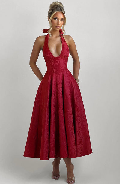 Silk dress "Romantic Dinner" – Elegant & refined