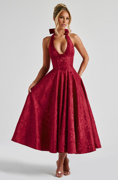 Silk dress "Romantic Dinner" – Elegant & refined