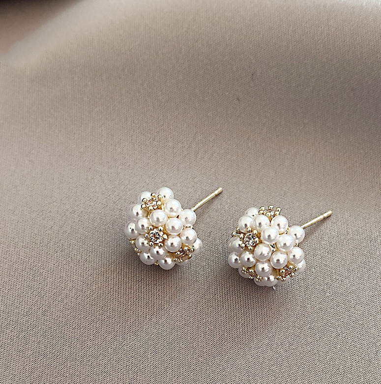 Elegant pearl earrings "Cocktail Hour" – Timeless & chic