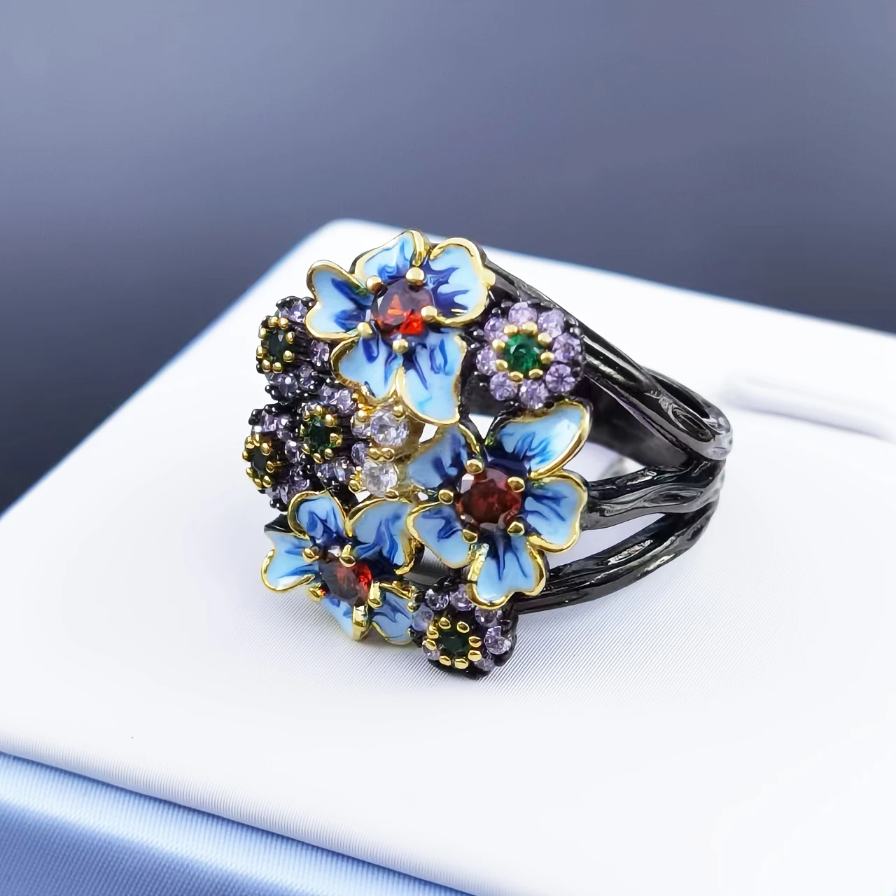 Blossom ring "Sunset Soirée" – Elegant & refined