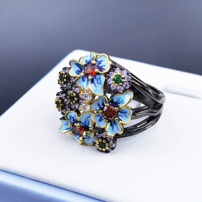 Blossom ring "Sunset Soirée" – Elegant & refined