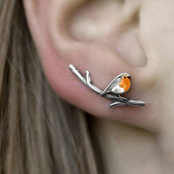 Silver earrings "Garden Party" – Elegant & refined