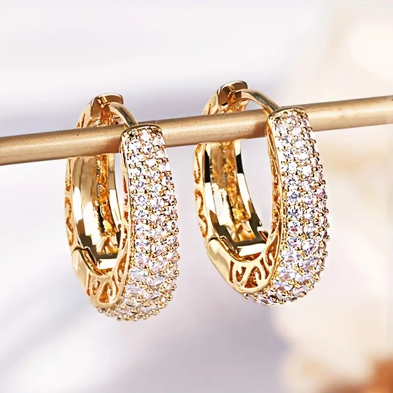 Bright hoop glass earrings "Cocktail Hour" – Joyful & polished