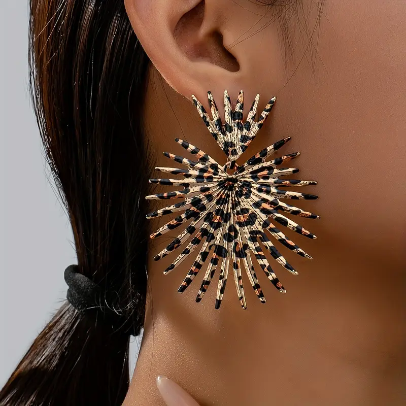 Black Gold Spine Earrings "Cocktail Hour" – Elegant & refined