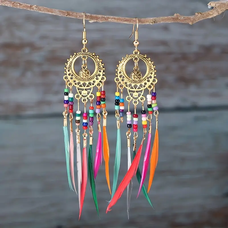 Colorful earrings "Cocktail Hour" – Timeless & chic