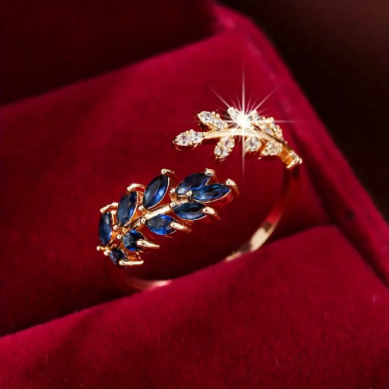 Gold ring "Romantic Dinner" – Elegant & refined