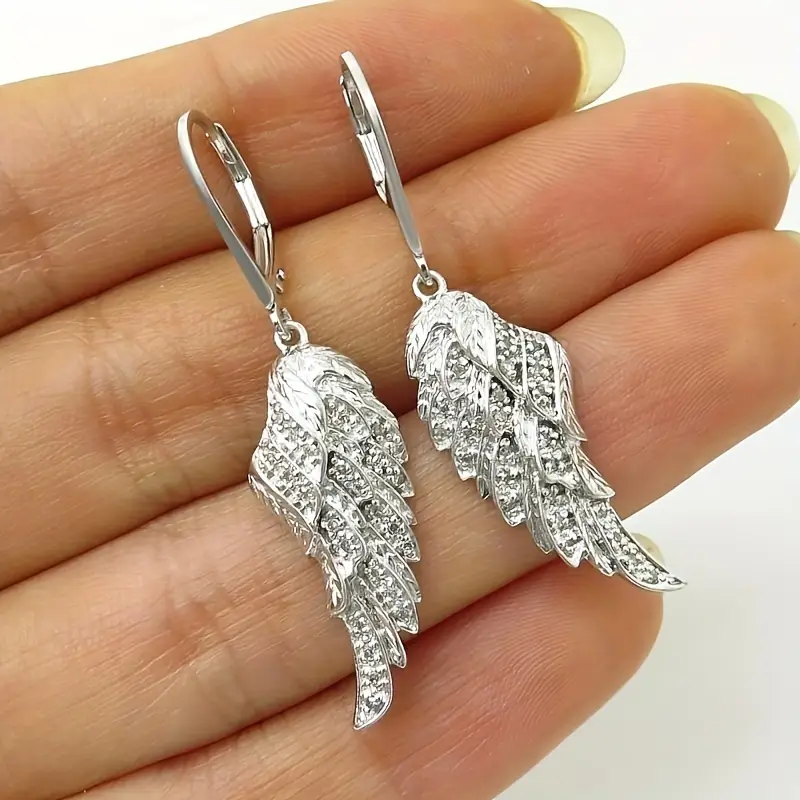 Bright Wings Silver Earrings "Sunday Picnic" – Elegant & refined