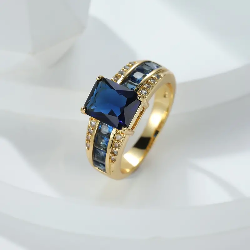 Gold ring "Sunset Soirée" – Elegant & refined