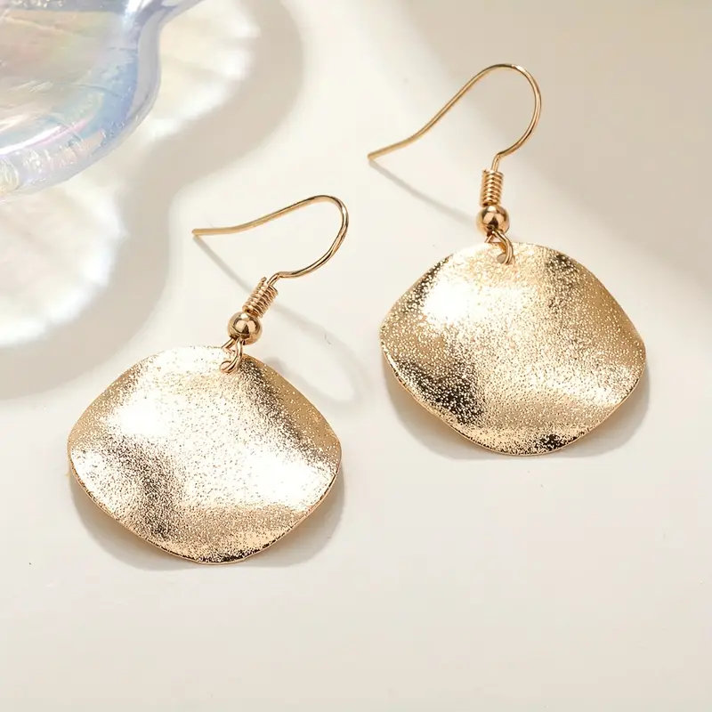 Gold plated earrings "Cocktail Hour" – Elegant & refined