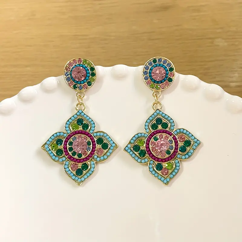 Colorful earrings "Garden Party" – Chic & casual