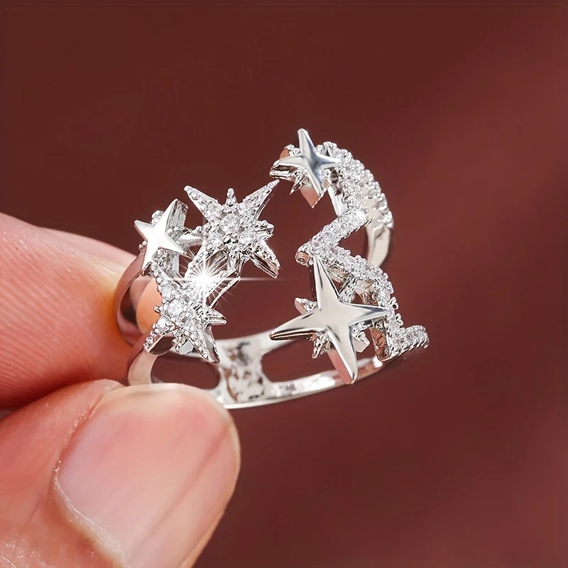 Silver ring "Romantic Dinner" – Elegant & refined