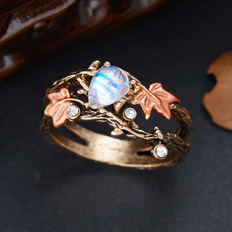 Moonstone ring "Garden Party" – Elegant & refined